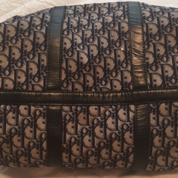 Vintage Dior travel overnight duffle bag carry on - Picture 3 of 8